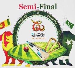 T-20 World Cup: First Semi Final Pakistan to face Sri Lanka on Thursday