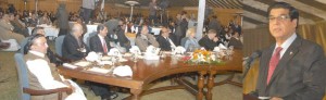 Pakistan urges SAARC leadership to dismantle political barriers for economic gains	