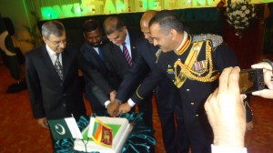 PAKISTAN CELEBRATED DEFENCE DAY 2013 AT COLOMBO