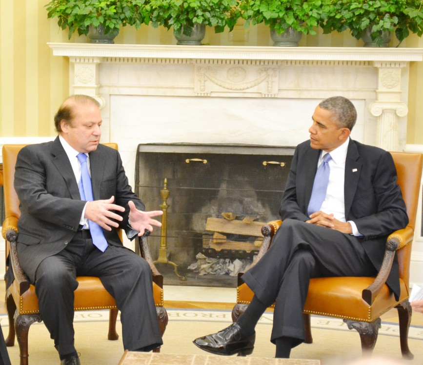  Nawaz Sharif, Obama say partnership vital to regional security 