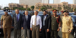 Pakistani manufactured Toyota Altis Cars handed over to Sri Lankan Police and Armed Forces