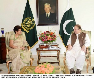 Pakistan, Sri Lanka have significant potential for trade: Prime Minister Nawaz Sharif