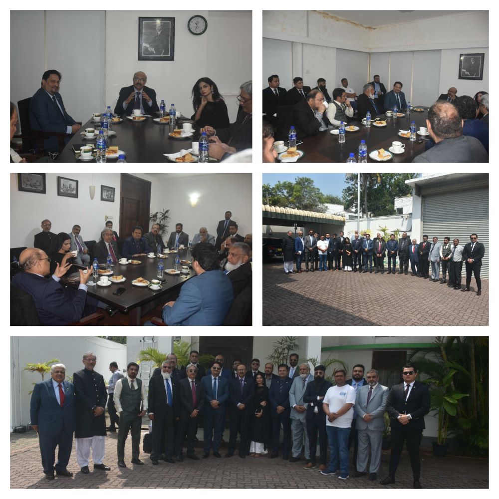 A delegation of leading pharmaceutical companies from Pakistan visited the High Commission of Pakistan